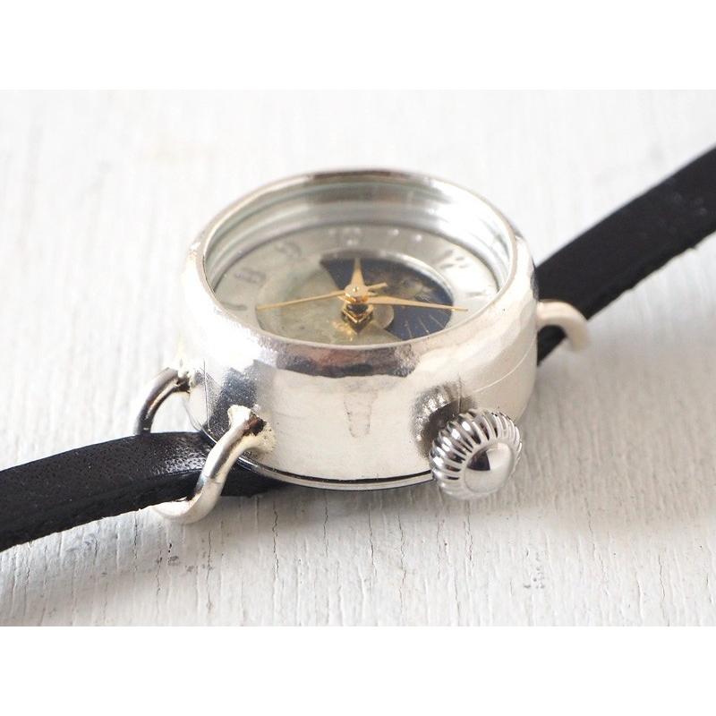 手作り腕時計 ハンドメイド 渡辺工房 Lady's Silverレディース