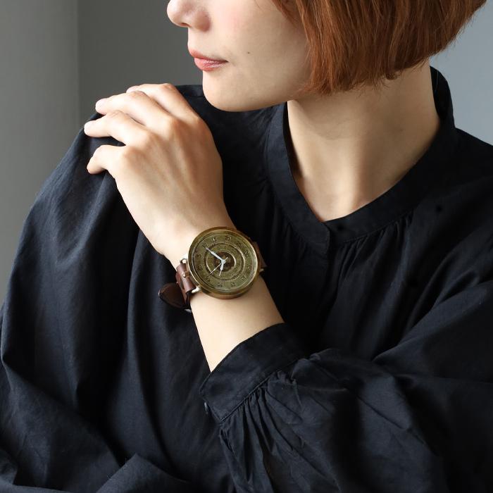 渡辺工房 手作り腕時計 “GIGATIME2-B” 50mm クォーツ 渡辺正明 時計