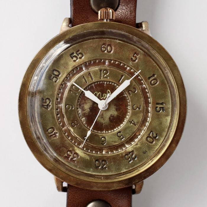 渡辺工房 手作り腕時計 “GIGATIME2-B” 50mm クォーツ 渡辺正明 時計