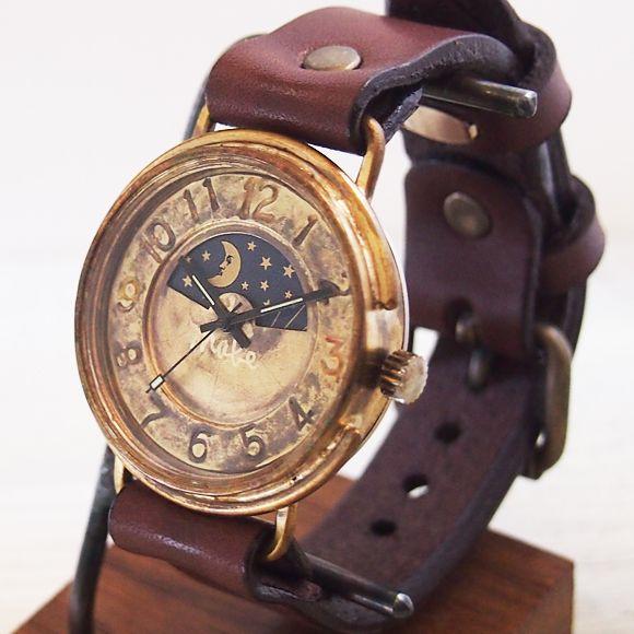 手作り腕時計 ハンドメイド 渡辺工房 Bigwheel2 B Sun Moon ジャンボブラス アンティーク調 サンアンドムーン Nw Jum125 Sm クラフトカフェ ヤフー店 通販 Yahoo ショッピング