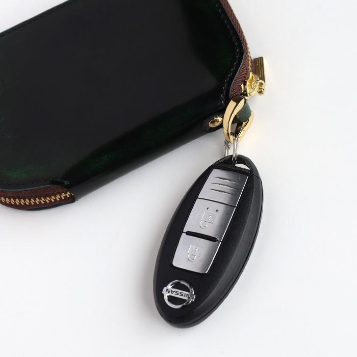 PARLEY ケース 黒 レザー 革工房PARLEY “Parley Classic”（パーリィークラシック）スマートキー