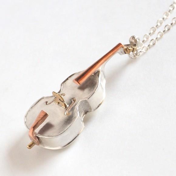 small right（スモールライト） 奏者のためのコントラバス ネックレス