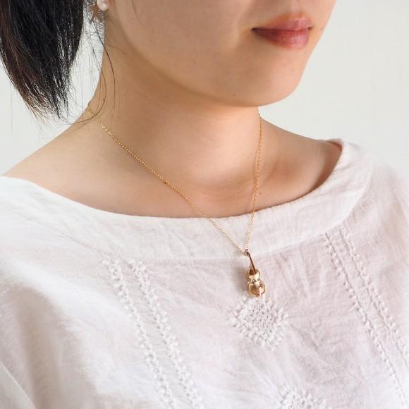 small right（スモールライト） 奏者のためのコントラバス ネックレス