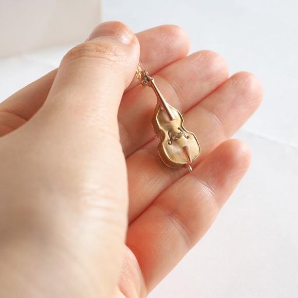 small right（スモールライト） 奏者のためのコントラバス ネックレス