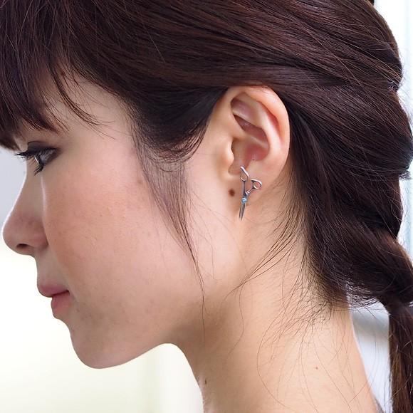 Small Right スモールライト 美容師のためのハサミピアス シルバー 片耳 Sr Pc 02 クラフトカフェ ヤフー店 通販 Yahoo ショッピング