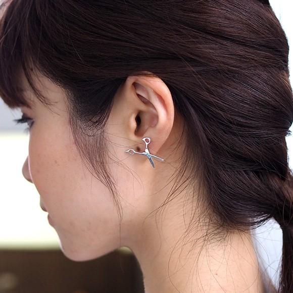 Small Right スモールライト 美容師のためのハサミピアス シルバー 片耳 Sr Pc 02 クラフトカフェ ヤフー店 通販 Yahoo ショッピング