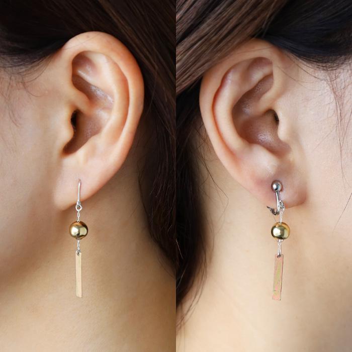 町*ん様 ✨豪華目玉出品✨　遺品整理　ネックレス・指輪・片耳イヤリング・水晶、金 HALF MOON PIERCED EARRINGS(2GP0924)K18ピアス｜スター