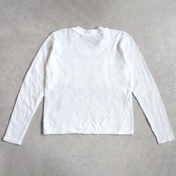 ガーゼ服工房 garage (ガラージ) ダブルガーゼ 長袖 ふわふわTシャツ