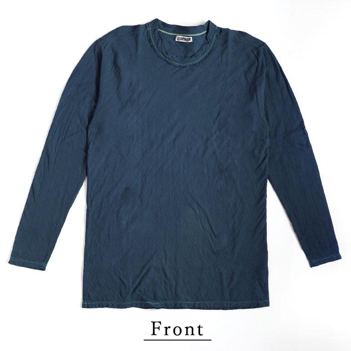 フィッシュマンズ ファミリーTシャツ ダブルガーゼ素材 紺 Sサイズ