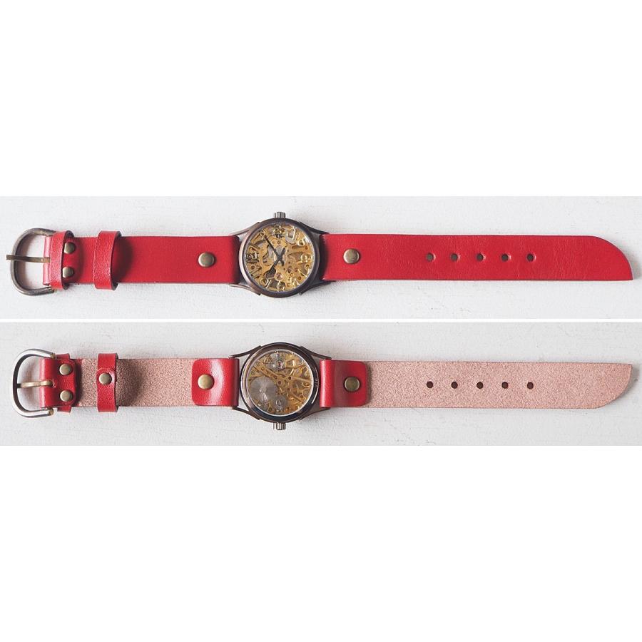 vie（ヴィー） 手作り腕時計 ハンドメイド 手巻き式 コンパクトメカ