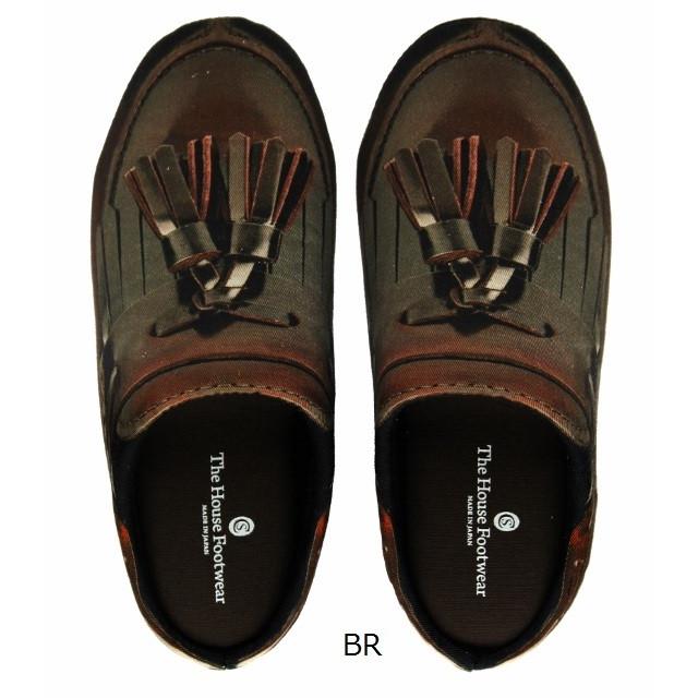 スリッパ おしゃれ Tassel loafers ルームシューズ メンズ 日本製 室内 kf04 ハウスフットウェアショップ