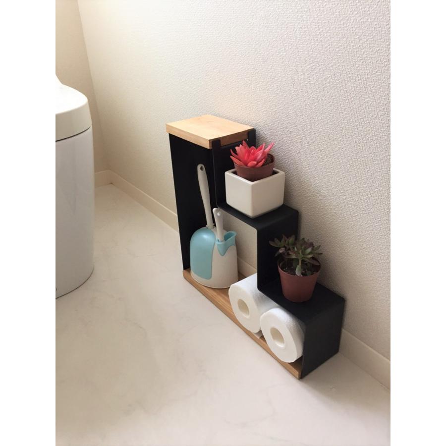 シェルフ アイアン おしゃれ 棚 階段シェルフ ブラック : CRAFTEC.SHOP