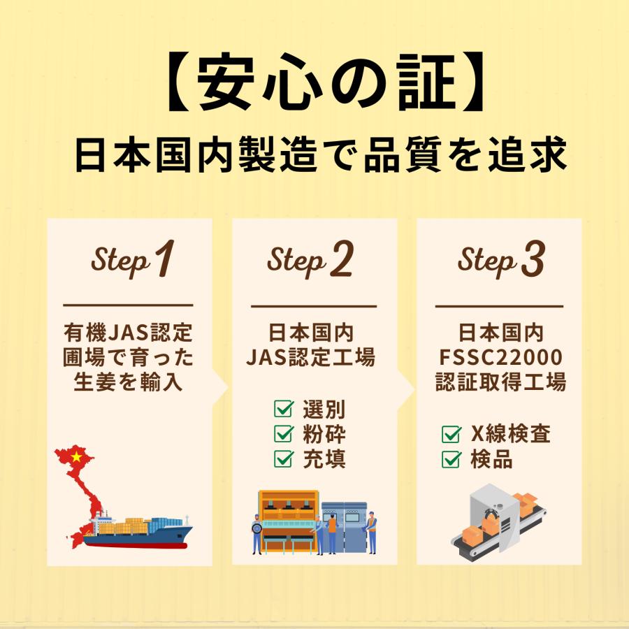 オーガニック クラフトジンジャー パウダー 100g 送料無料 有機JAS認証 無添加 国内製造 ジンジャーパウダー 生姜パウダー 生姜 乾燥生姜 粉末 スパイス 生姜湯 |  | 06