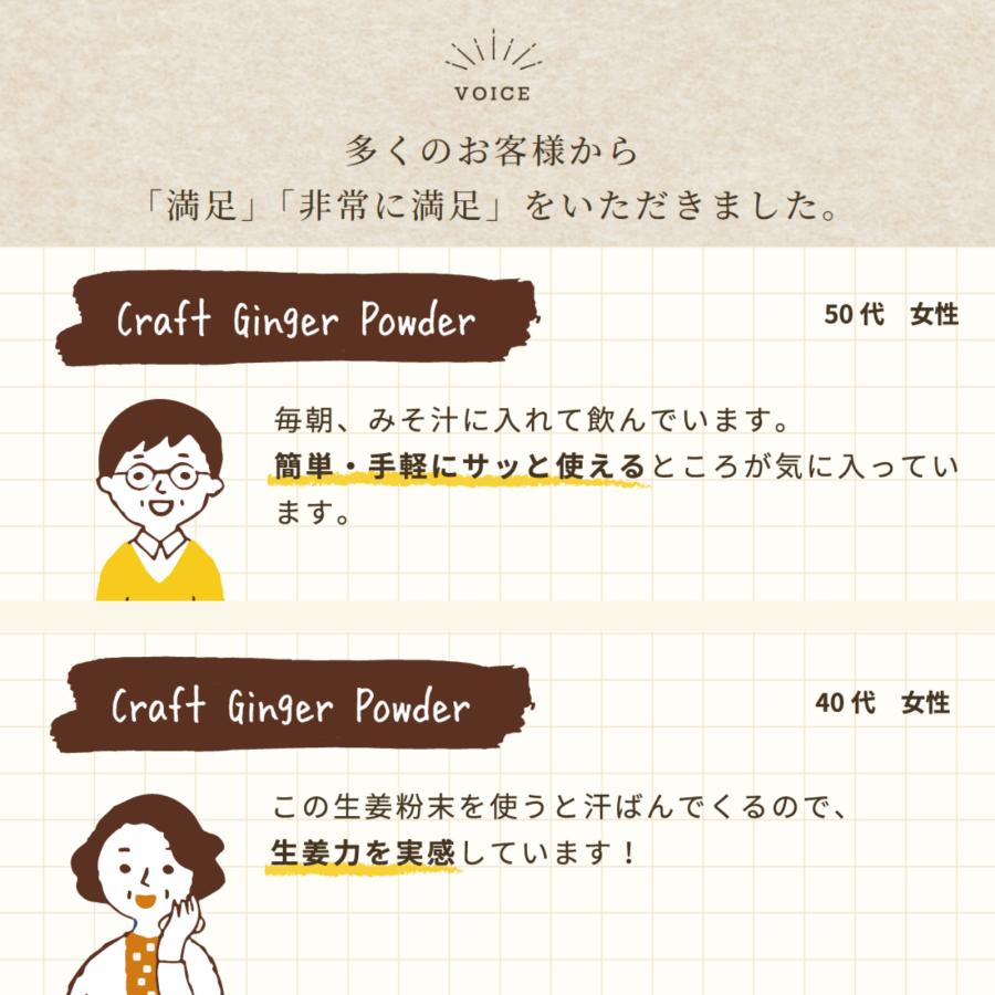 ＼無添加 濃さ450倍／ Craft Ginger Powder 25g ジンジャーパウダー 生姜パウダー 無添加 高知県産 国産 生姜 粉末 |  | 07