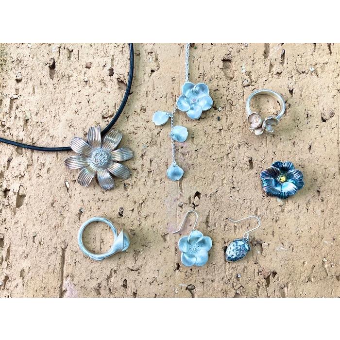 フラワージュエリーコース　作り方解説動画　後半６作品セット | 