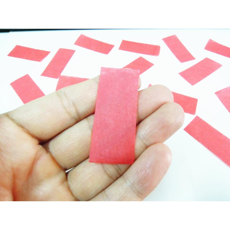 ミツクラの紙吹雪 業務用 赤色 レッド 1kg 2cm×5cm 紙製 極薄 回転落下