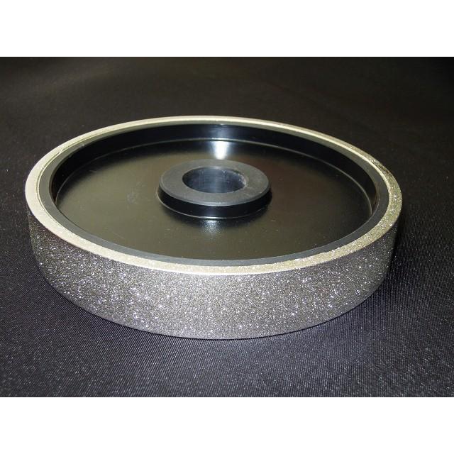 直径15cm 幅25mm 軸穴25mm ダイヤモンド 研磨ホイール 研磨用ホイル