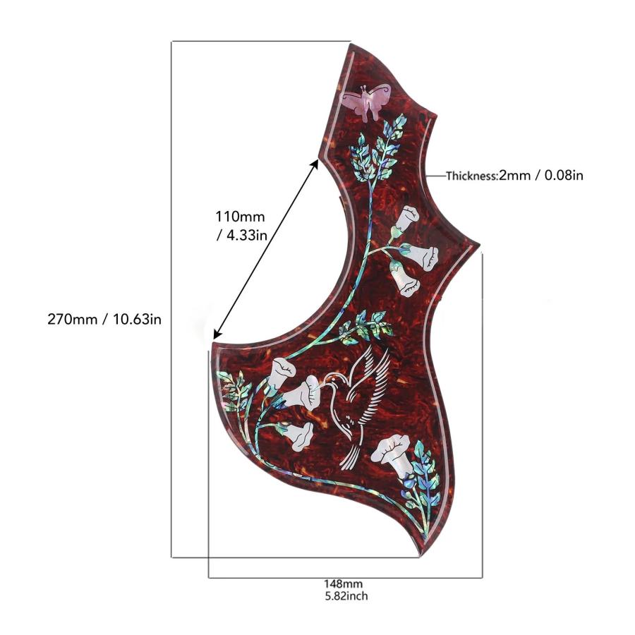 Mayfair ギター DOVEハミングバードタイプピックガード装備 Mayfair ギター DOVEハミングバードタイプピックガード装備