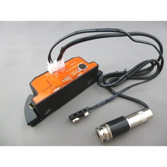 マグネチック＋コンデンサーマイクのデュアルピックアップ