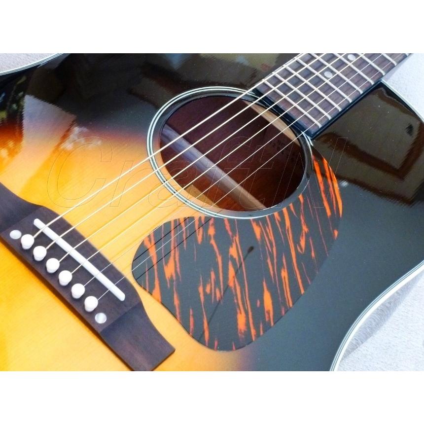 Gibson J-45スモールタイプピックガード ファイアーストライプ
