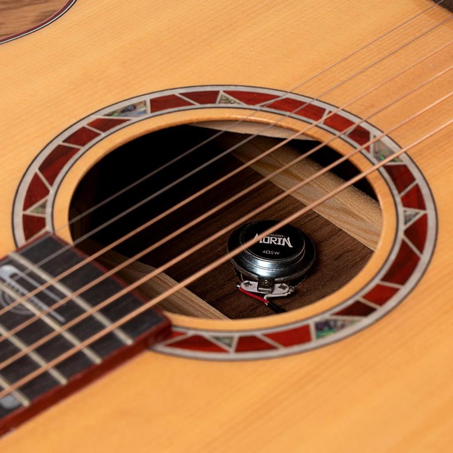 アンプなしでリバーブやコーラスがかかるアコースティックギター お手頃価格のアンプなしでコーラスやリバーブがかかるシステム