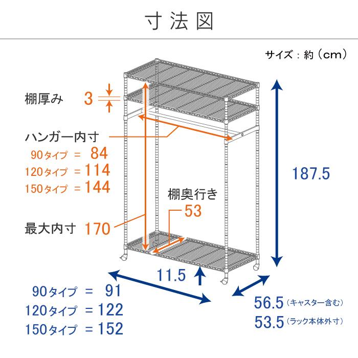 川口工器 カバー付き ハンガーラック 頑丈 耐荷重150kg 洗える 川口工器 カバー付き ハンガーラック 頑丈 耐荷重150kg 洗える