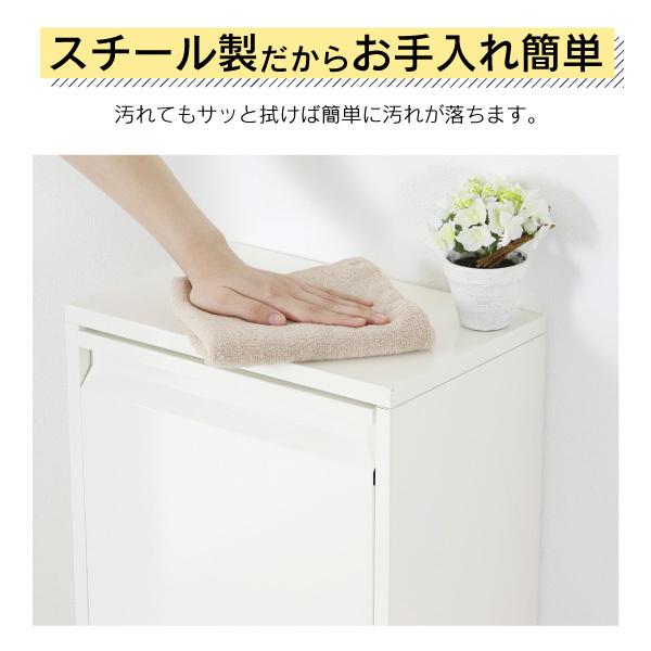 未使用品 4分別 スチールダストボックス YDB-125 川口工器 日本製 川口工器 【1日10時まで2000円OFF】 4分別 スチール