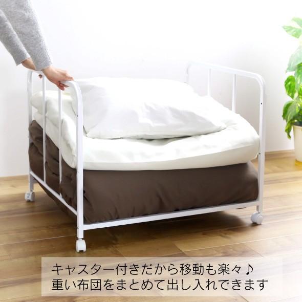 布団収納ラック 布団 収納ラックキャスター付き Sサイズ 布団 ラック 押入れラック 日本製 川口工器 送料無料 クラフトパークk5 Yahoo 店 通販 Yahoo ショッピング