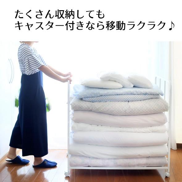 布団 収納 ラック ハイタイプ 1段 ふとん収納 布団 収納 ラック ウォークインクローゼット 整理棚 川口工器 日本製 燕三条産 送料無料 川口工器オンライン Yahoo 店 通販 Yahoo ショッピング