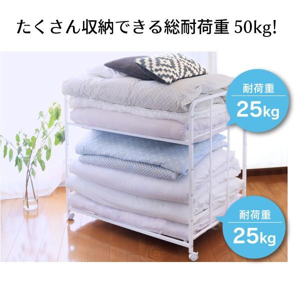 布団 収納 ラック ハイタイプ ２段 ふとん収納 布団 収納 ラック ウォークインクローゼット 収納 川口工器 クラフトパークk5 Yahoo 店 通販 Yahoo ショッピング