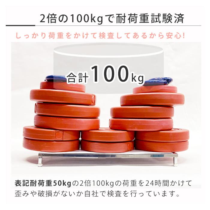 食洗機 台 ロータイプ 高さ5.6 幅 50 - 60 cm 伸縮 食洗機 ラック 置き台 奥行 31.5 段差 食洗器 台 ステンレス天板 棚 段差 日本製 川口工器｜craftpark-k5｜14