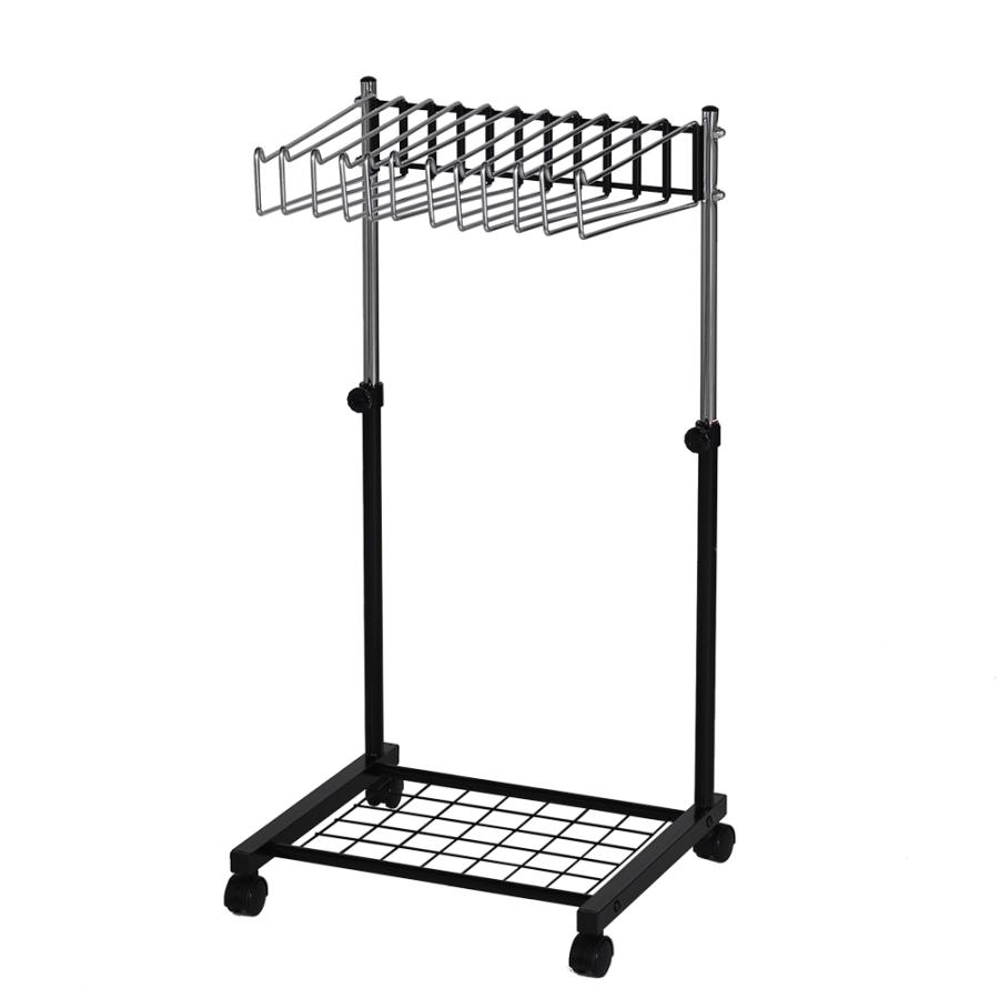 川口工器 スラックスハンガーラック スリム 12本 跡がつかない