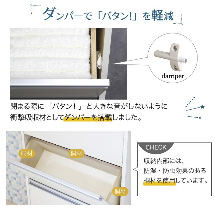 川口工器 ランドリー収納 薄型 ラック 奥行20 幅60 完成品 日本製 洗面