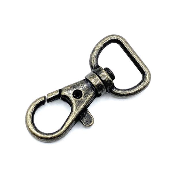 ナスカン レバーナスカン 15mm 20個 回転式 金具 ショルダーベルト