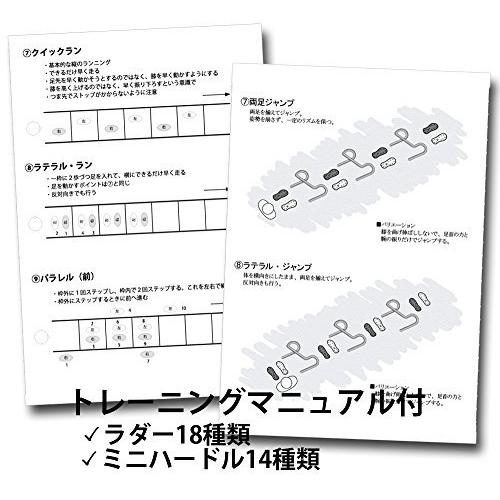 在庫あり 即納 ラダー 6m トレーニングセット ミニハードル 15cm サッカー バスケ テニス 等に Fungoal 安い Www Aqtsolutions Com
