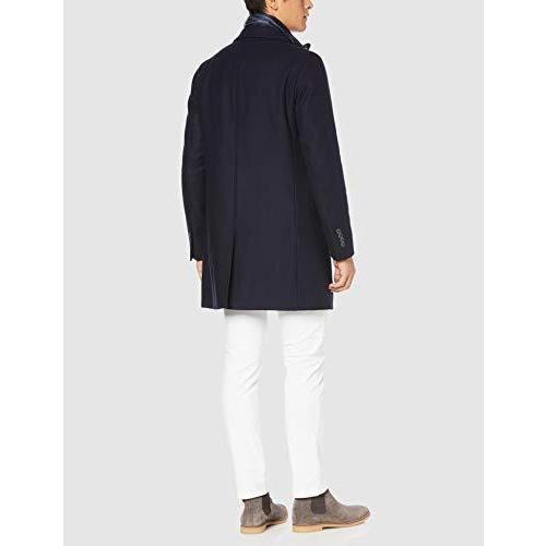 クリスマスツリー特価 Herno ヘルノ ヘルノ 日本サイズs相当 46 Eu 2 Navy メンズ 中綿入り定番メルトンチェスターコート 中綿入り定番コート トップス Lncci La