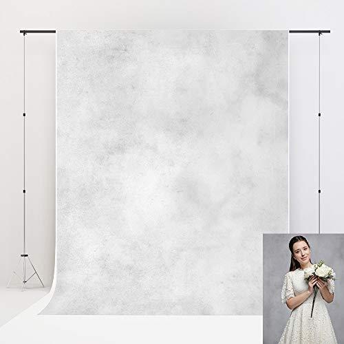 Kate 2x3m 背景布 グレー 撮影背景 写真撮影 ライトグレー＆白 背景布 