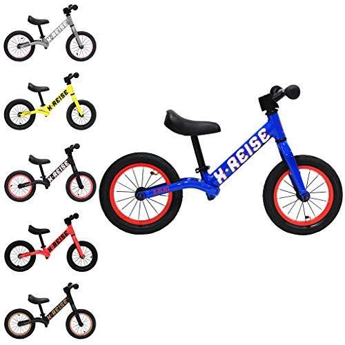 50 Off Notre ノートル ペダルなし自転車 キックバイク 12インチ 子供用 2歳 6歳対象 高さ調整可 Blue Red 気質アップ Www Aqtsolutions Com