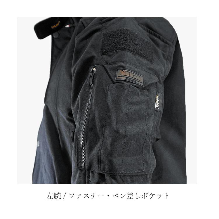 ニックス 防寒 ジャケット ブルゾン KNICKS×AITOZ コラボ 限定商品 腰袋 釘袋 職人 12505｜craftworks｜14