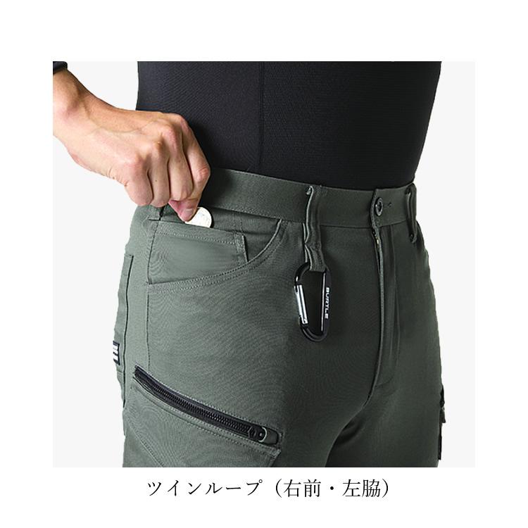 バートル カーゴパンツ 作業服 作業着 BURTLE ツイル ストレッチ メンズ レディース 672 | BURTLE | 07