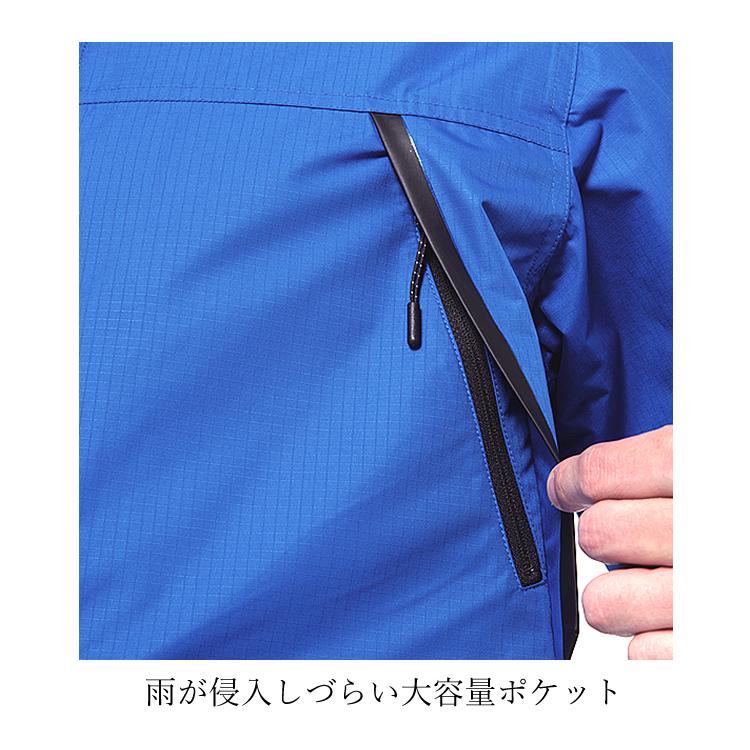防寒 ジャケット 防水防寒ジャケット ナイロン 防水 撥水 透湿 軽量