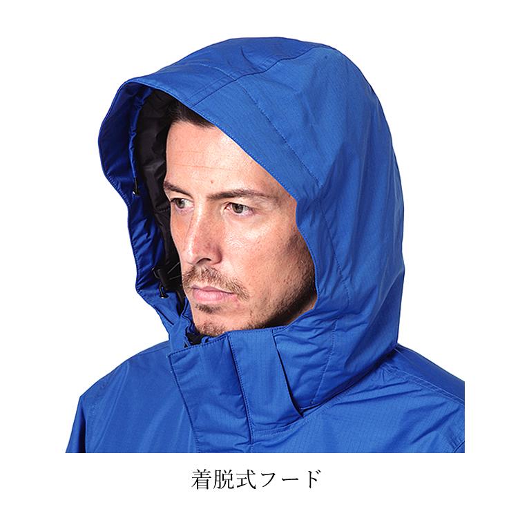 防寒 ジャケット 防水防寒ジャケット ナイロン 防水 撥水 透湿 軽量