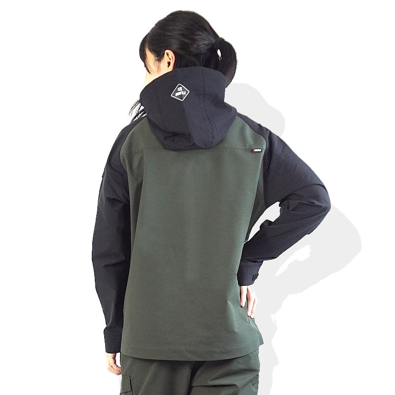 バートル ブルゾン ジャケット 作業服 作業着 BURTLE ストレッチ パーカージャケット 制電 防汚 メンズ レディース 9505 | BURTLE | 08