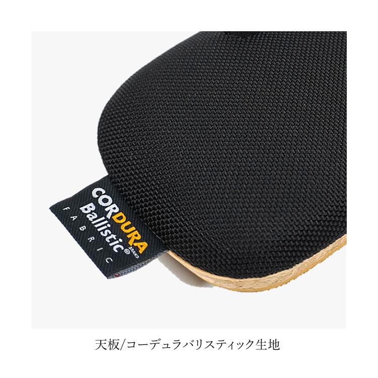 ニックス 雪駄 コーデュラバリスティック 天板 コルク 低反発 KNICKS 職人 鳶 BA-S プレゼント 父の日 |  | 03