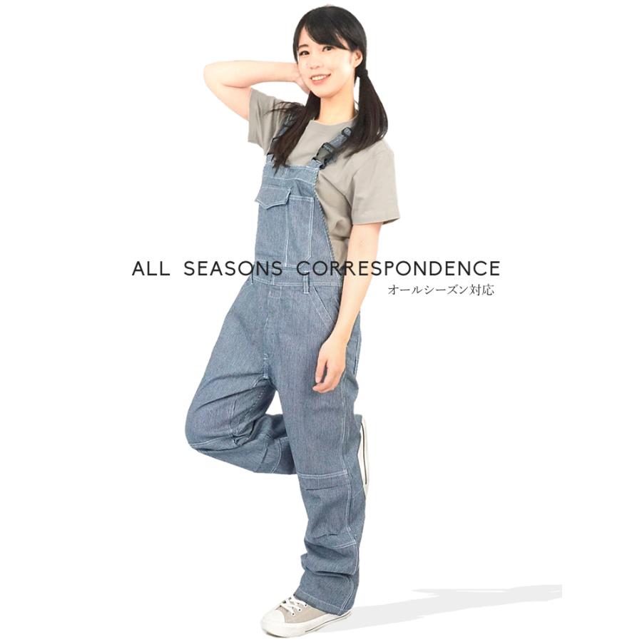 オーバーオール メンズ レディース サロペット デニム 作業着 グレース