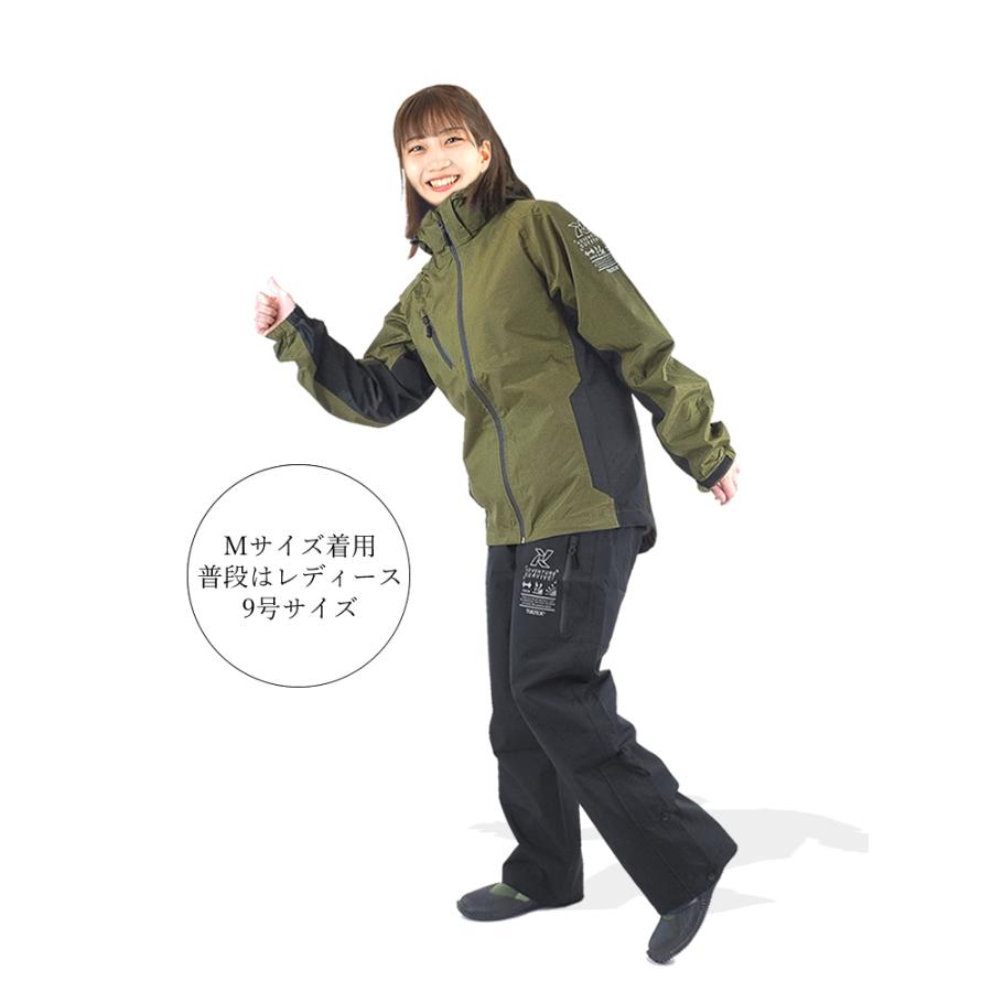 レインウェア メンズ レディース パンツ ズボン 合羽 雨具 カッパ ストレッチ 防水 撥水 防風 タルテックス Lx Lx Craftworks 通販 Yahoo ショッピング