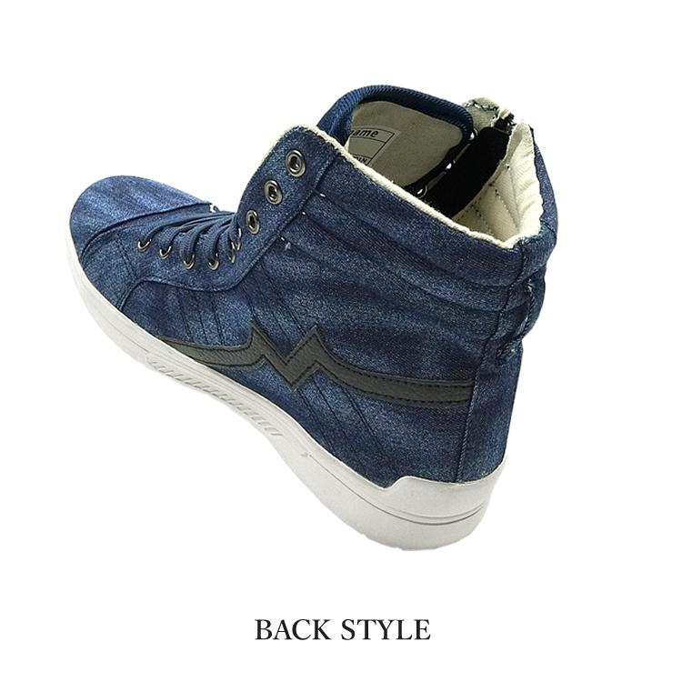 安全靴 ハイカット デニム 撥水 オシャレ マウンテンドラゴン クラフト