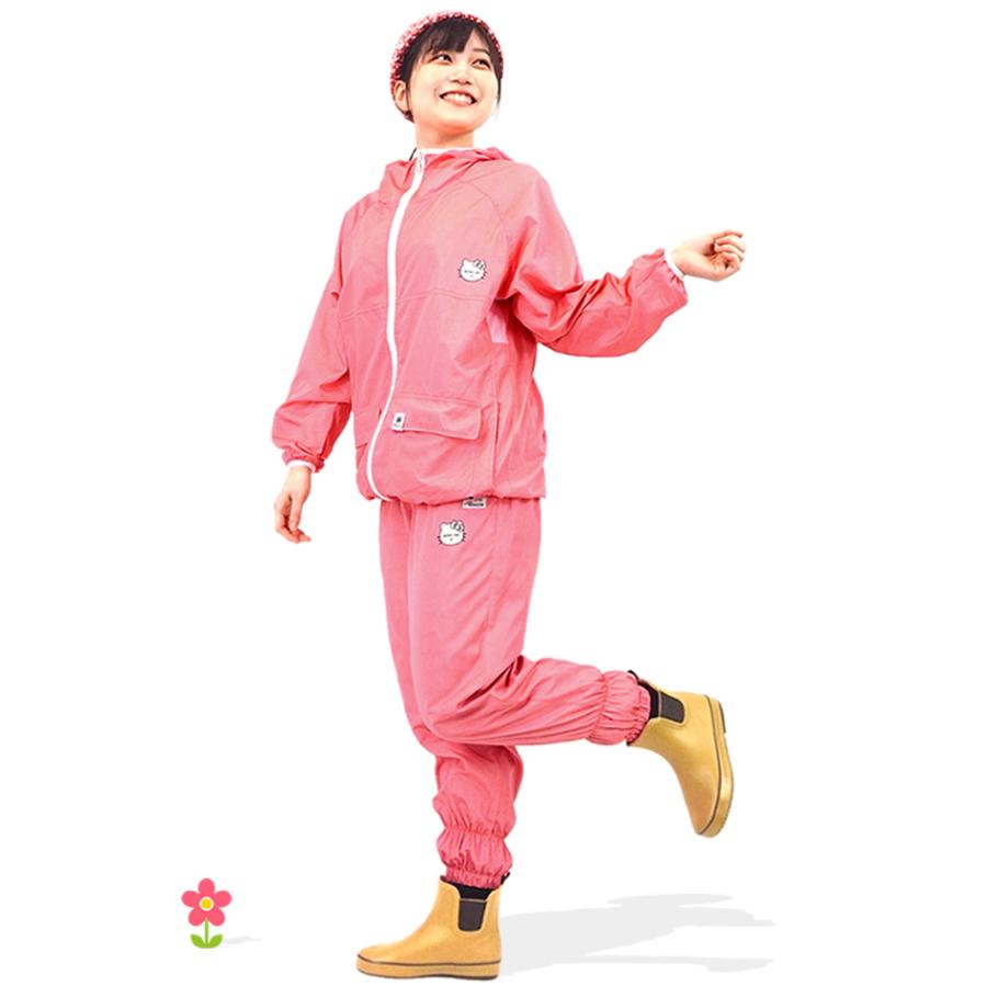 モンクワ ウィンドブレイカー UV効果 撥水 ハローキティ レディース