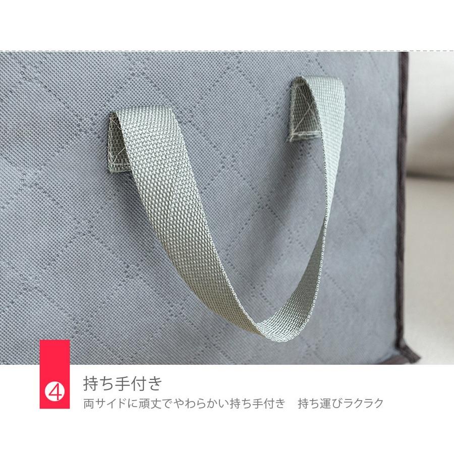 布団収納袋 衣類収納袋 布団 押入れ収納 羽毛布団 掛布団 収納ボックス 2個セット 毛布 来客用 シーズンオフ 中身が見える シンプル おしゃれ 送料無料 |  | 20