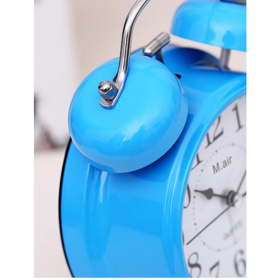 目覚まし時計 大音量 アラーム ツインベル 子供 学生 寝室 シンプル 正確動作 かわいい おしゃれ アナログ ライト 置き時計 送料無料 |  | 12